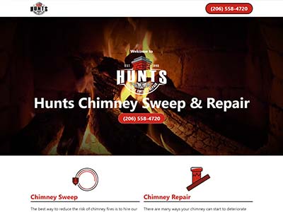 hunts chimney sweep and repair