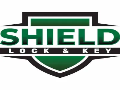 Shield Lock & Key logo